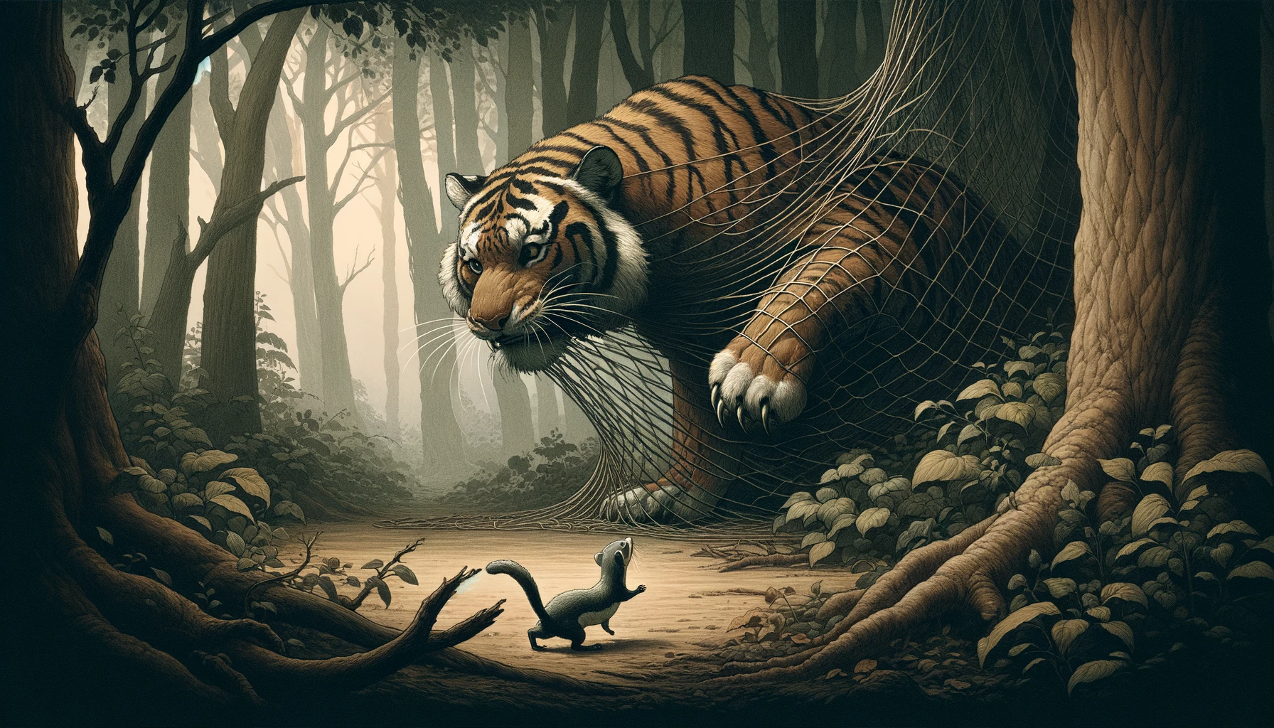 O Tigre e a Doninha