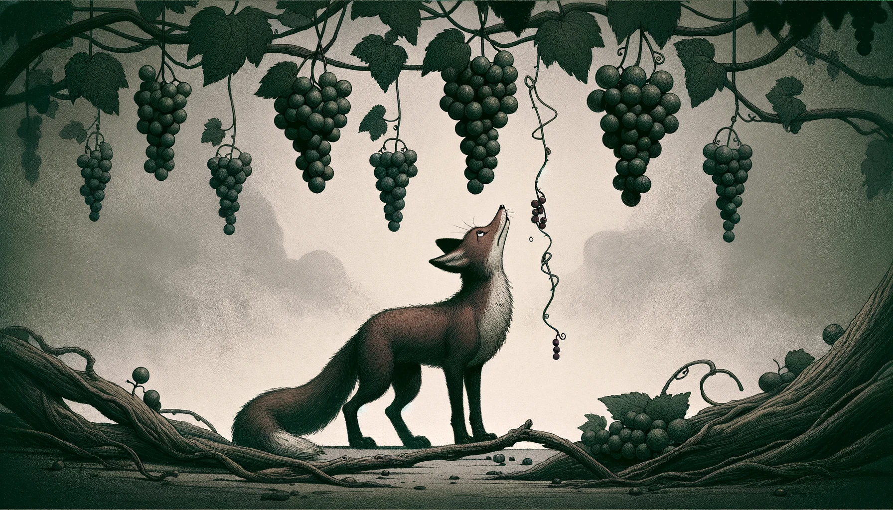 A Raposa e as Uvas